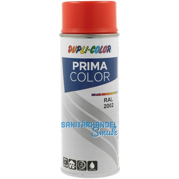 Dupli-Color Lackspray Prima 400ml, blutorange gl�nzend / RAL 2002