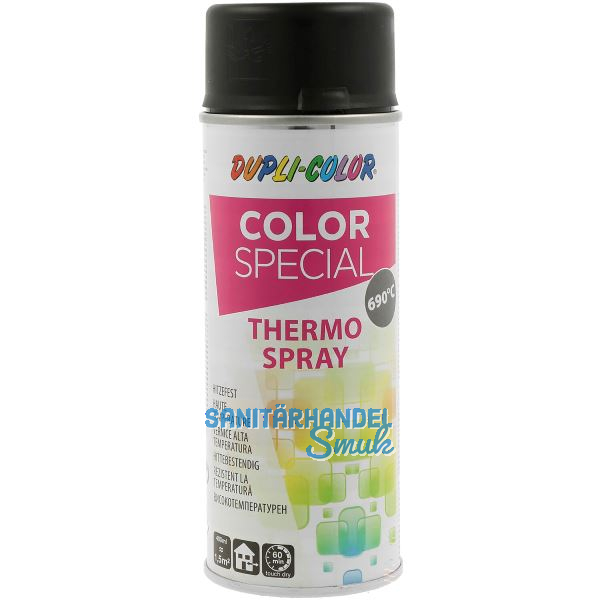 Dupli-Color COLOR Hitzefest Spray 400ml, schwarz 690� C