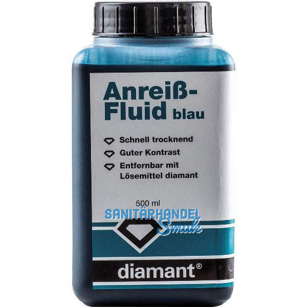Anrei�farbe blau 500 ml Flasche