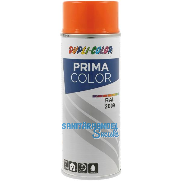 Dupli-Color Lackspray Prima 400ml, verkehrsorange gl�nzend / RAL 2009