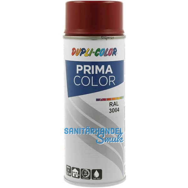 Dupli-Color Lackspray Prima 400ml, purpurrot gl�nzend / RAL 3004