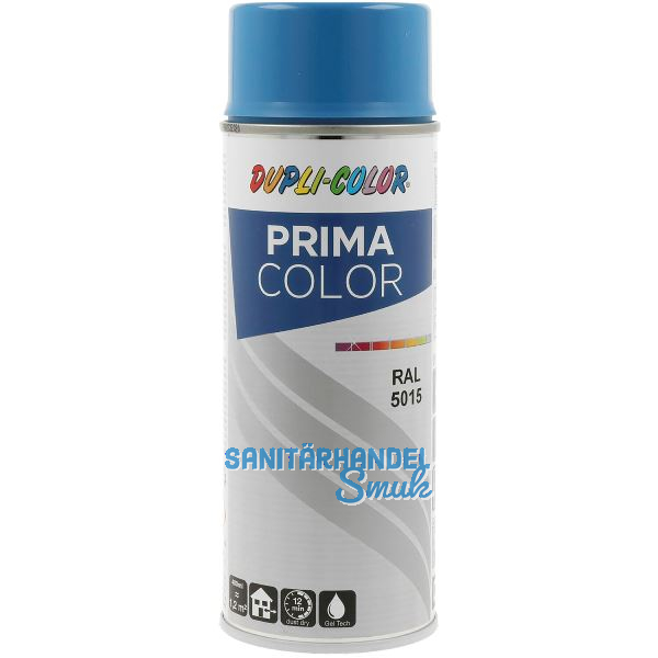 Dupli-Color Lackspray Prima 400ml, himmelblau gl�nzend / RAL 5015