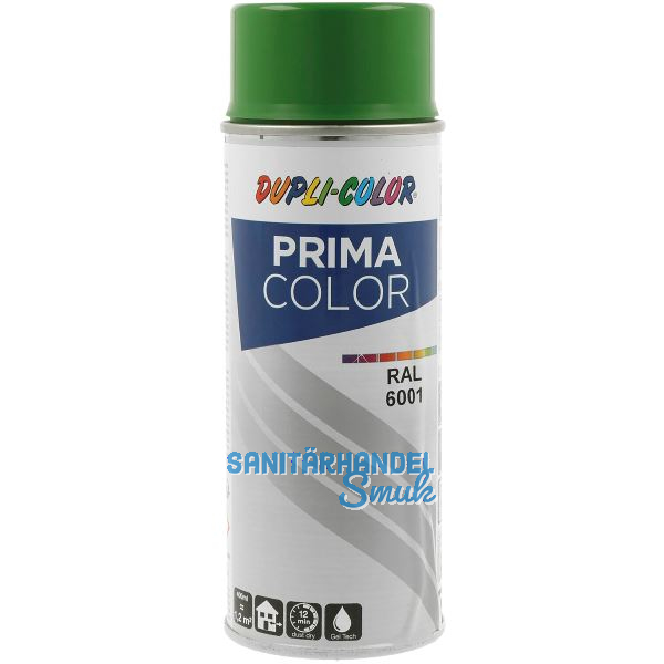 Dupli-Color Lackspray Prima 400ml, smaragdgr�n gl�nzend / RAL 6001