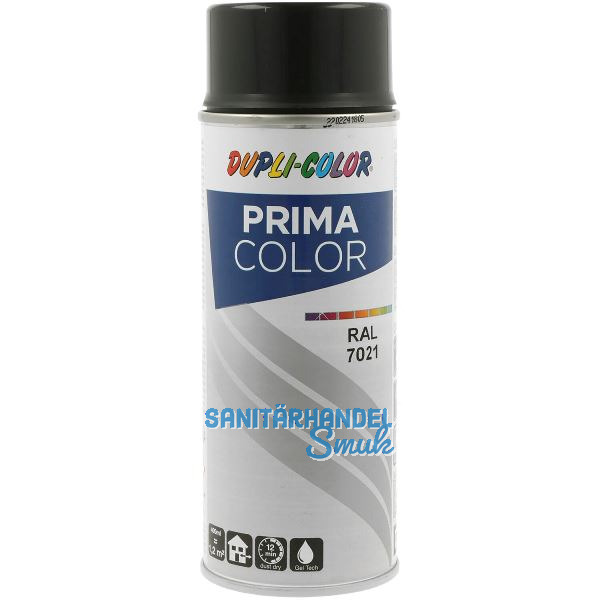 Dupli-Color Lackspray Prima 400ml, schwarzgrau gl�nzend / RAL 7021