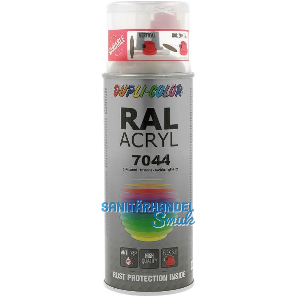 Dupli-Color Lackspray Acryl 400ml seidengrau gl�nzend / RAL 7044