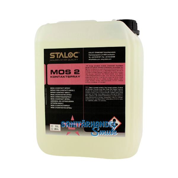 STALOC MoS2 Kontakt-�l, 5 Liter Kanister