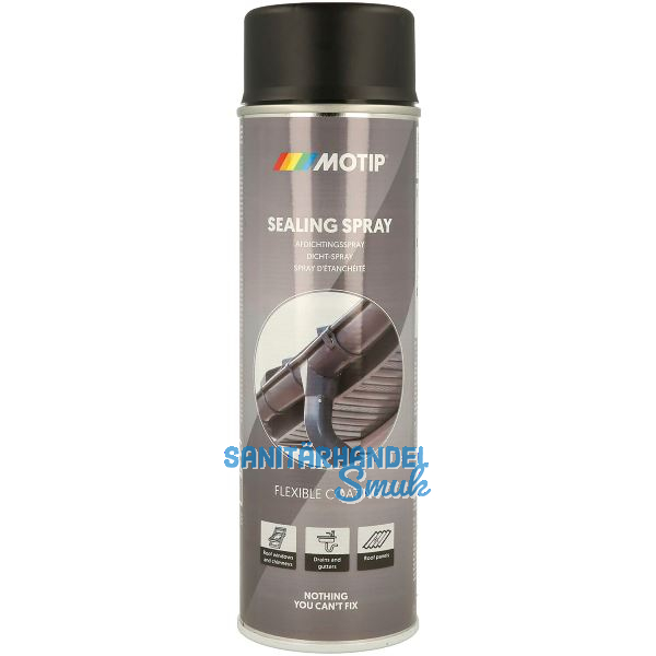 MOTIP Sealing Spray 500 ml, schwarz