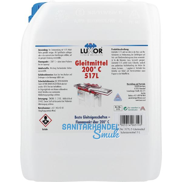 Gleitmittel 517L fl�ssig 5 Liter