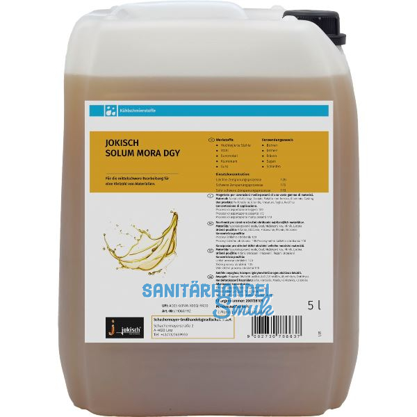 JOKISCH Solum Mora DGY K�hlschmierstoff 5l