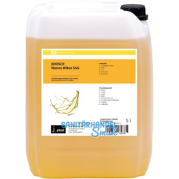 JOKISCH Minimalmengen - K�hlschmiermittel Monos Miko S4G Metall 5l