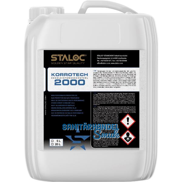 STALOC Korrotech 2000 Hochleistungsschutz�l 5 l