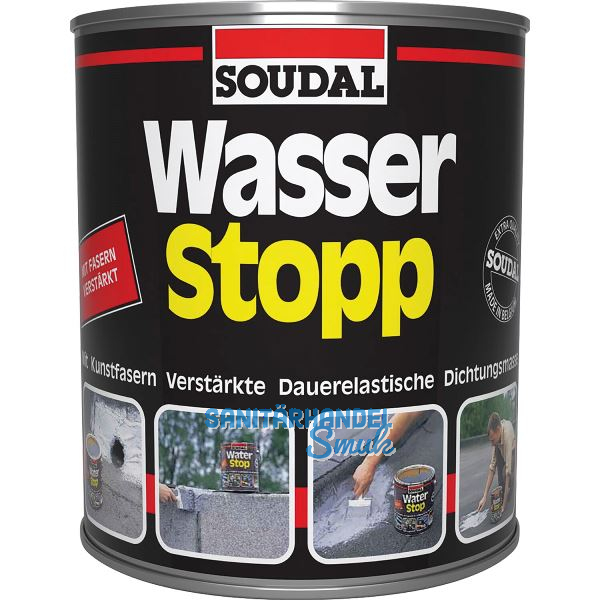 SOUDAL Wasser Stopp Fl�ssigbeschichtung 750g / past�s