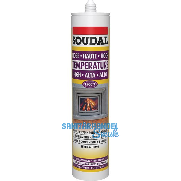SOUDAL Kamin/Ofen-Dicht 1500�C schwarz 300ml