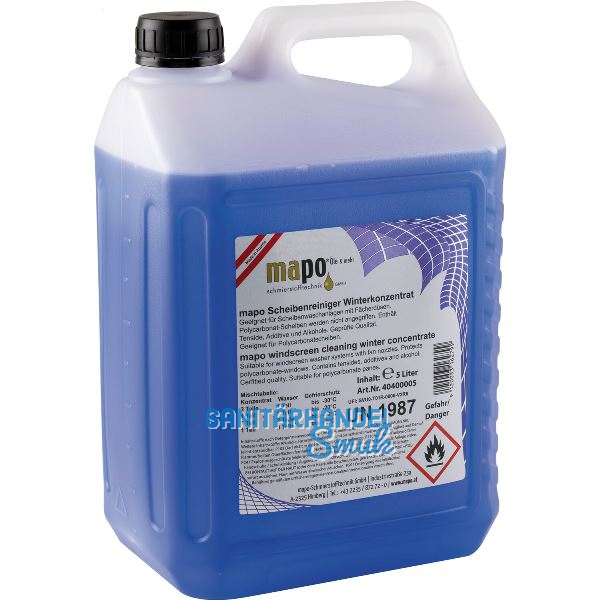 MAPO Scheibenfrostschutz Winterkonzentrat 5l