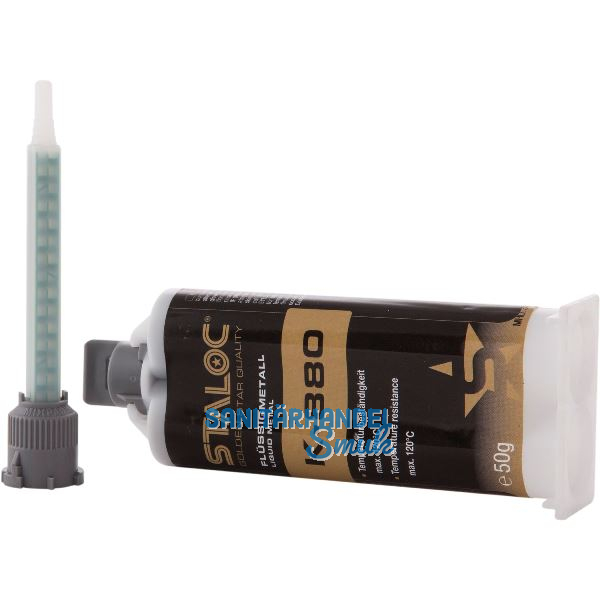 STALOC K-880 Fl�ssigmetall 50ml grau, + Mischer