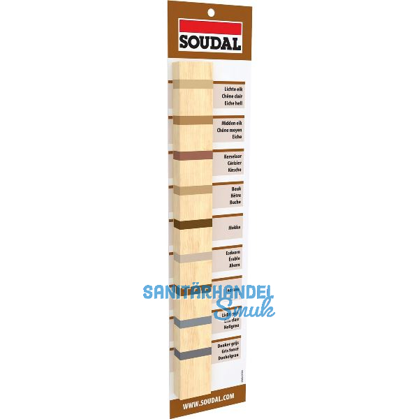Farbkarte Soudal Parkettdichtstoffe