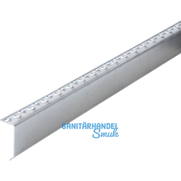 Sicherheitsantrittskante 70x3000 mm roh/blank