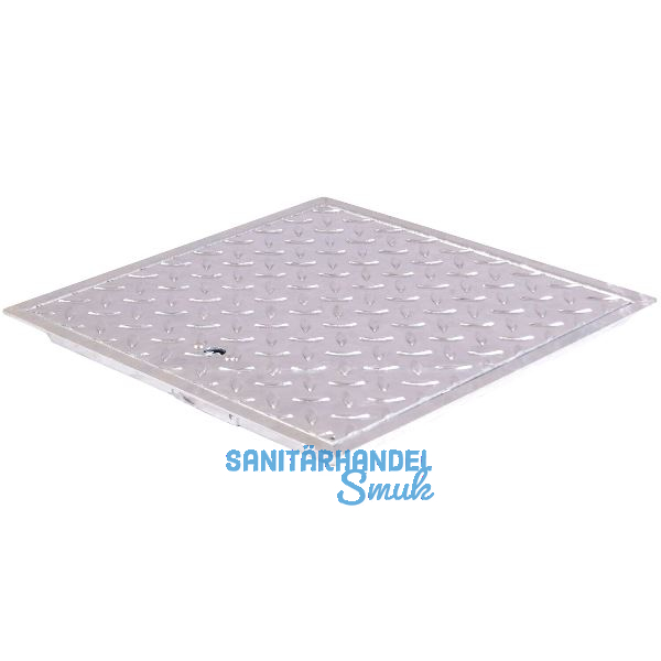 Schachtabdeckung verzinkt 200/200 mm