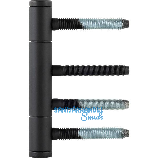 SOLIDO Donau 3-tlg Band, schwarz / matt