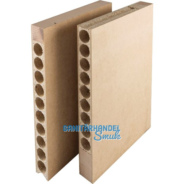 SOLIDO Donau Roht�re R�hrenspaneinlage helle Hartfaserplatte TBA 800/2030 mm