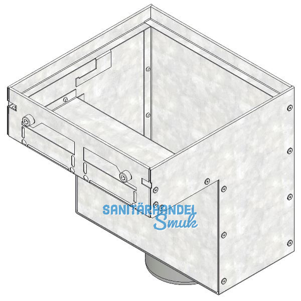 DACHFIX STEEL 135 Fassaden- und Flachdachentw�sserung Ablaufbox