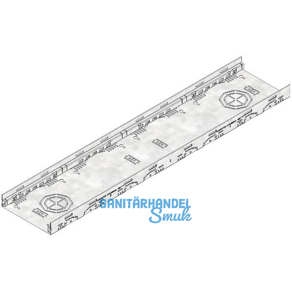 DACHFIX STEEL 205 Fassaden- und Flachdachentw�sserung Rinne Type 45