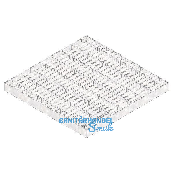 DACHFIX STEEL 135 Fassaden- und Flachdachentw�sserung Rost f�r Ablaufbox