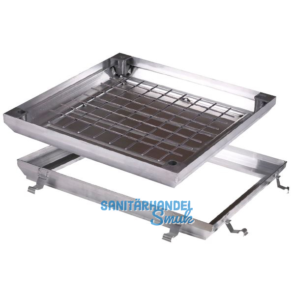 ALUPURA Wannenabdeckung r�ckstausicher 450x450 mm