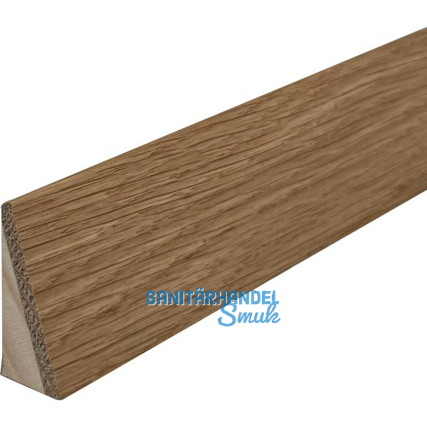 ADMONTER Sockelleiste Eiche Lapsis ge�lt, 15/35