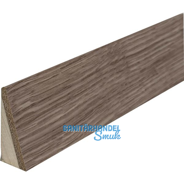 ADMONTER Sockelleiste Eiche Grey ge�lt, 15/35