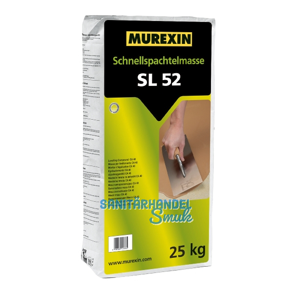 MUREXIN Schnellspachtelmasse SL52, 25kg
