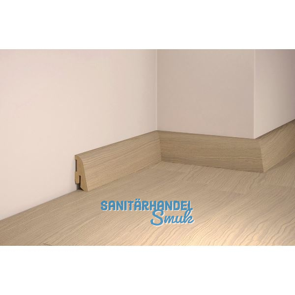 TILO Sockelleiste Eiche wei� 18/40