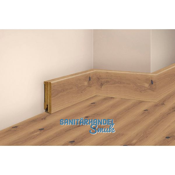 TILO Sockelleiste Eiche Alpin, Sahara massiv, versiegelt 17/50