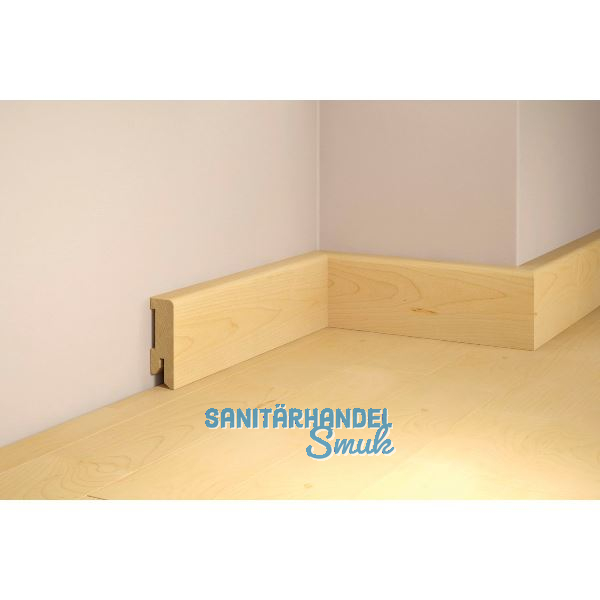 TILO Sockelleiste Ahorn Natur 16/50