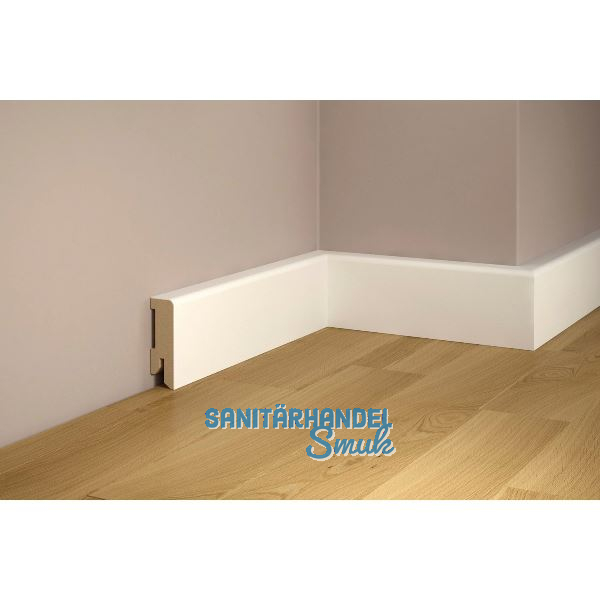 TILO Sockelleiste wei� RAL 9016 foliert 16/50