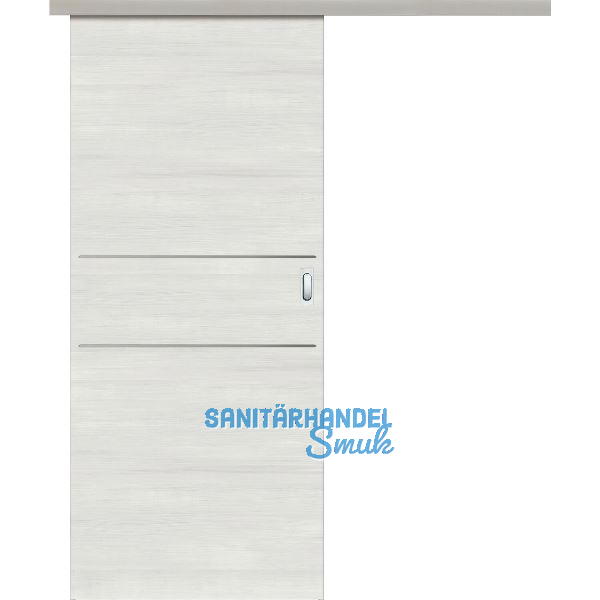 SOLIDO Donau Schiebet�re Set CPL Authentic Grigio quer, 2 Lisenen, 720x2070