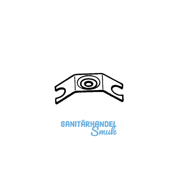 Mauerkrallen Stahlblech 1,5 mm ohne Schraube