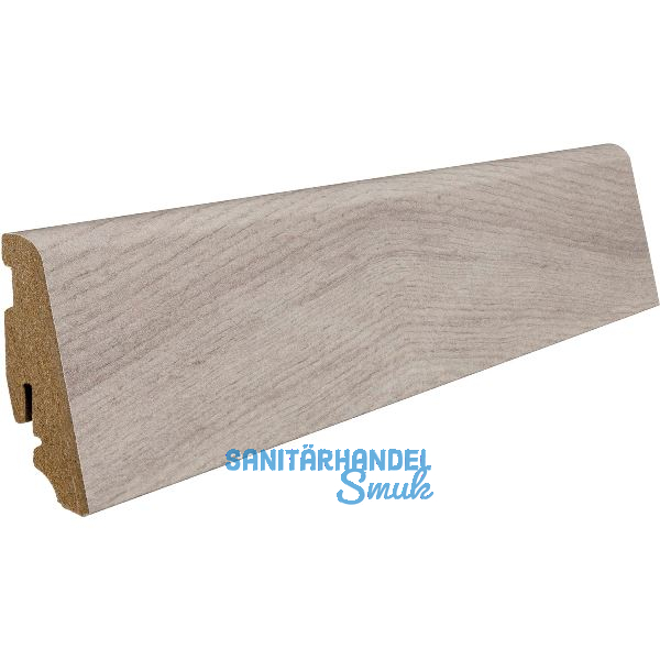 HARO Laminat Sockelleiste Eiche Emilia samtgrau, 19/58