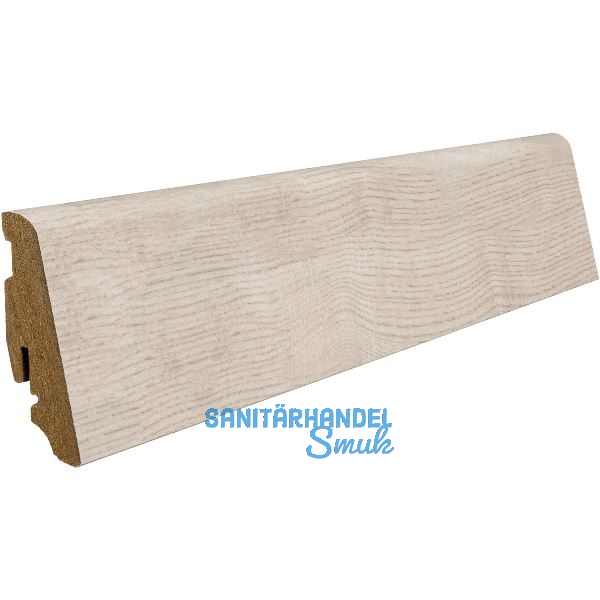 HARO Laminat Sockelleiste Eiche Siena samtwei�, 19/58