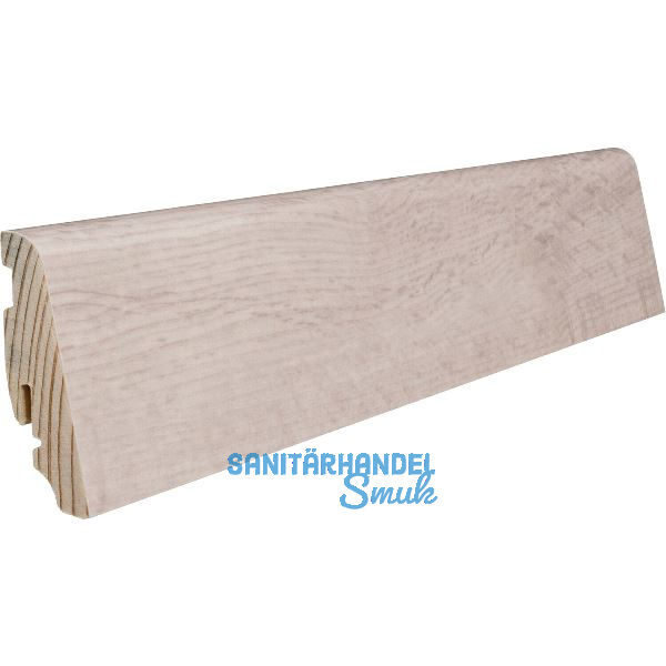 DISANO Sockelleiste Eiche Provence creme, wasserresistent 19/58