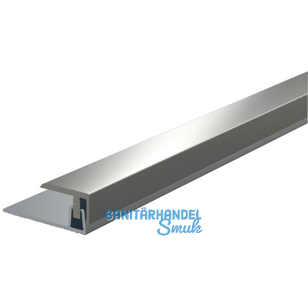 K�GELE T-FLEX Abschlussprofil edelstahloptik 7 - 13 mm, 1000 mm