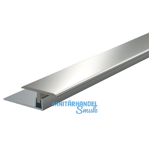 K�GELE T-FLEX �bergangsprofil edelstahloptik 7 - 13 mm, 2700 mm