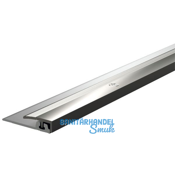 K�GELE Mini Flex Abschlussprofil Edelstahloptik 3,9 - 7,6 mm, 2700 mm