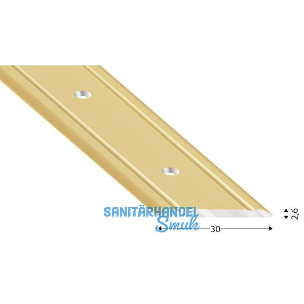 K�GELE Abdeckprofil Alu sand eloxiert 30/1000 mm