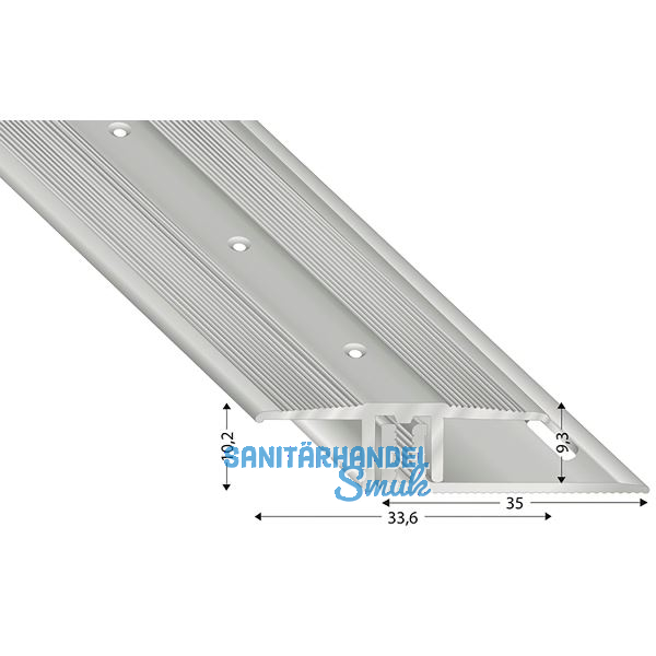 K�GELE �bergangsprofil 2700 silber eloxiert