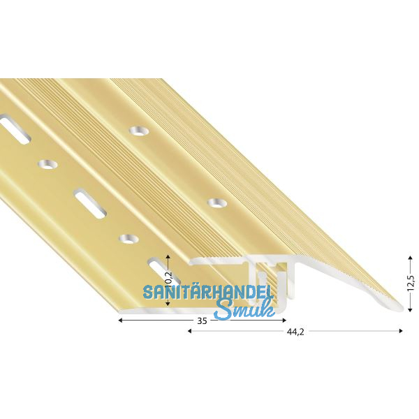 K�GELE Schr�gprofil 1000 sand eloxiert