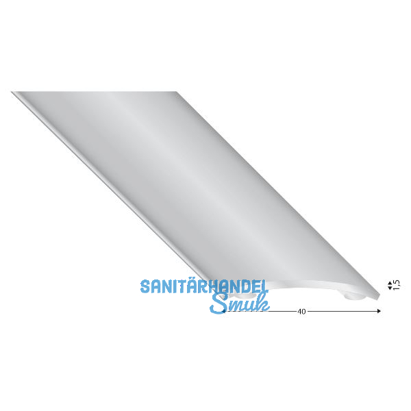 K�GELE Abdeckprofil Edelstahl, selbstklebend, Breite 40mm, 2700mm