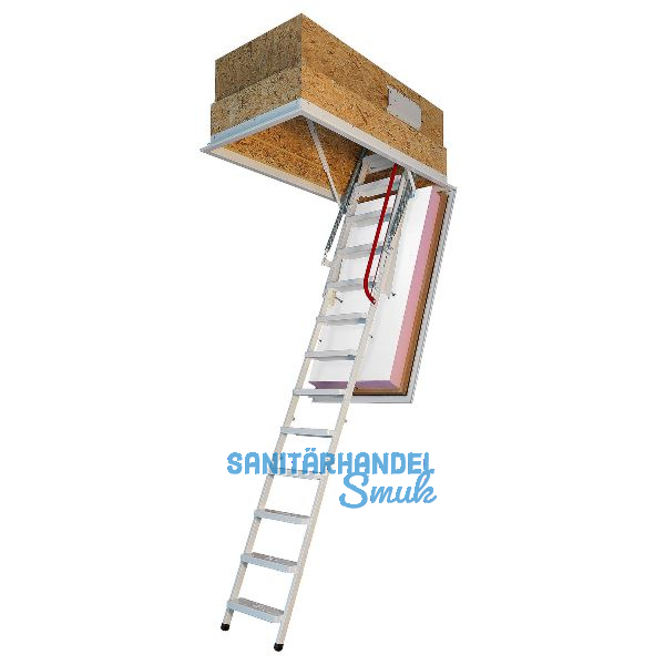 WIPPRO Dachbodentreppe Klimatec 160, 600/1200 mm