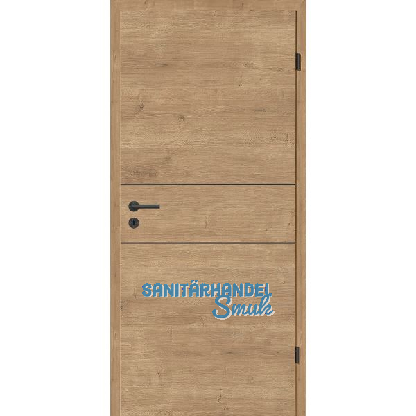 SOLIDO Smart Innent�re CPL Asteiche 2 Lisenen schwarz VB Rechts TBA 900/2030 mm