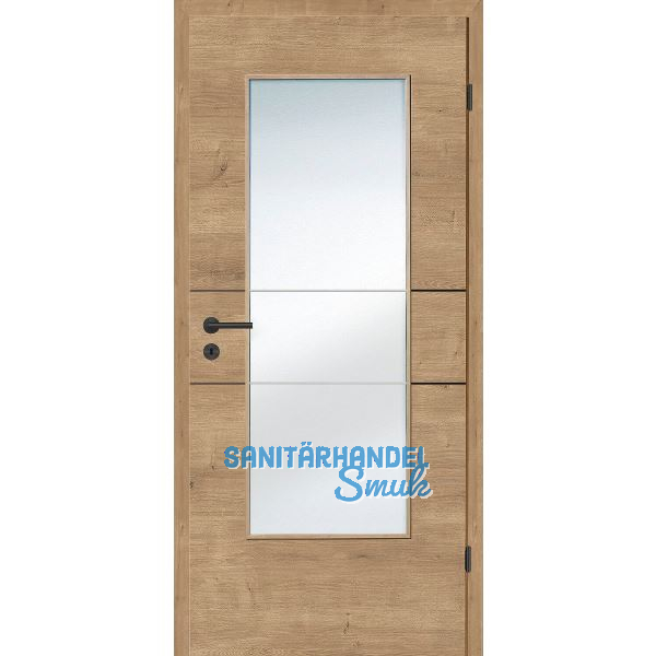 SOLIDO Smart Innent�re CPL Asteiche 2 Lisenen schwarz GL Links TBA 800/2030 mm